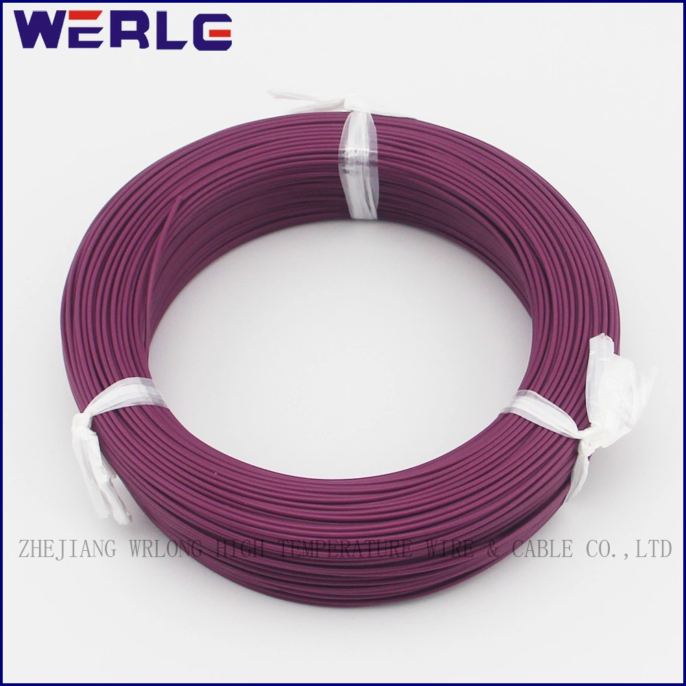 UL 1330 AWG 22 Purple FEP PFA PTFE Insulated Electric Wire Cable