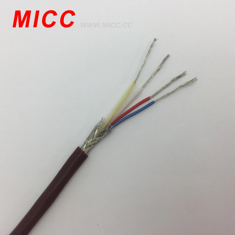 Micc Rtd FEP/Cub/Sil-4*7/0.12mm Thermocouple Extension Wire