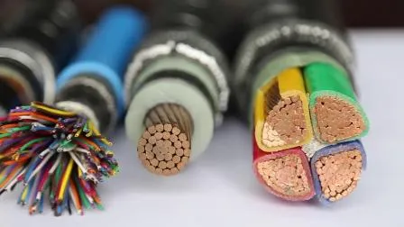 18AWG UL3122 고온 유리 섬유 브레이드 실리콘 고무 와이어